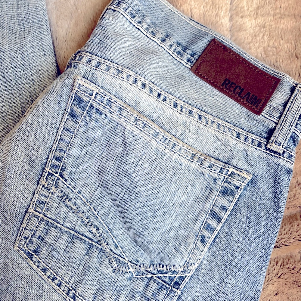 Men’s Straight Leg denim